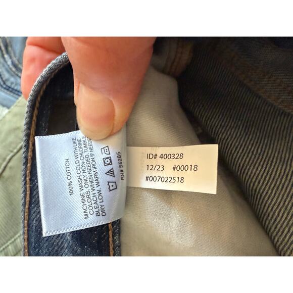 Express Wide Leg High Rise Jeans, 12 Long, New with tags - Picture 6 of 6